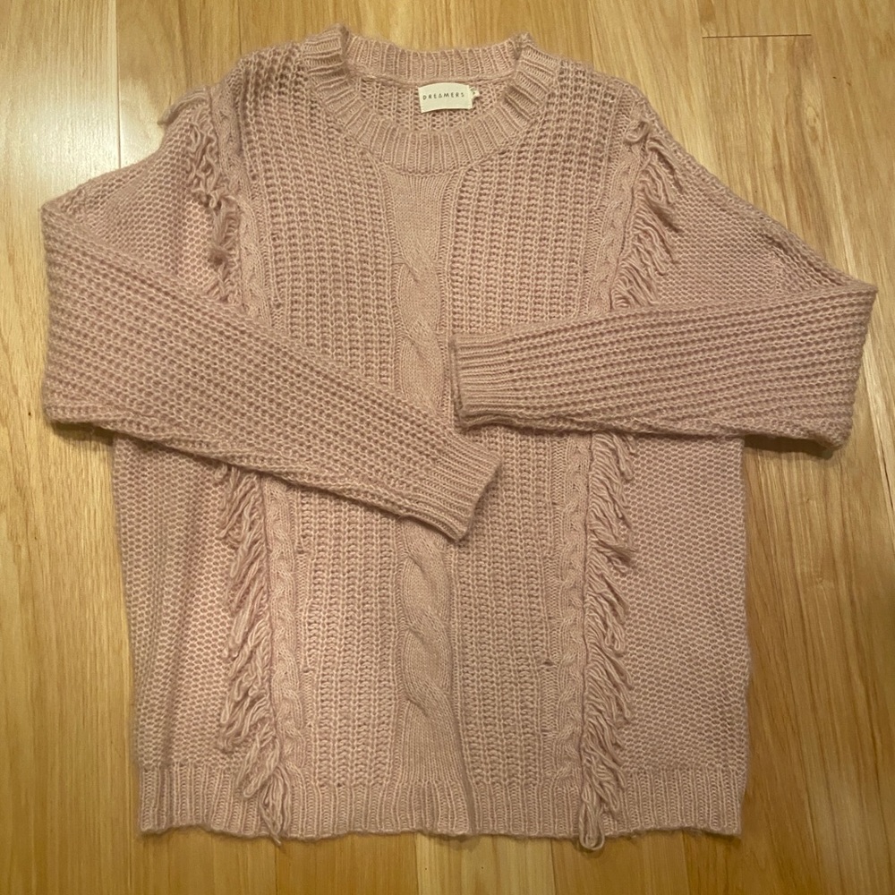 boutique fringe sweater